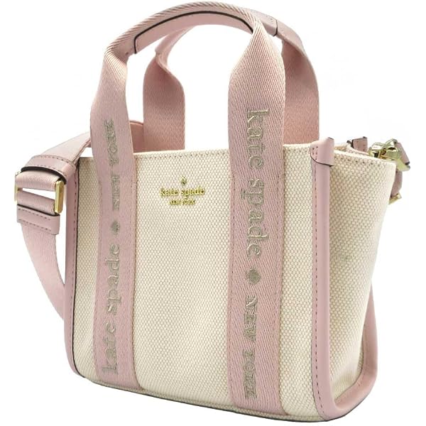 Amazon | [ケイトスペード] バッグ katespade キャンバス レザー